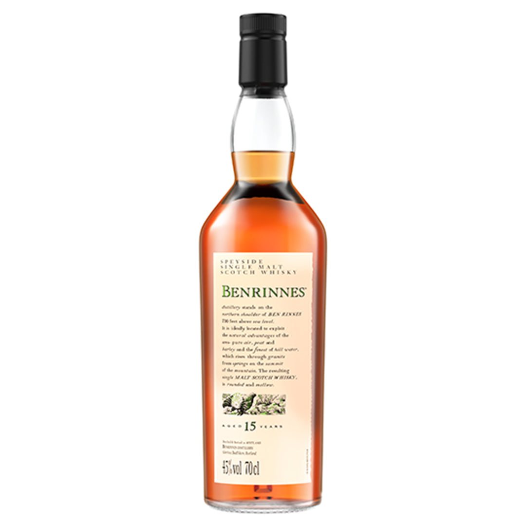 Benrinnes 15 Year Old Flora & Fauna Single Malt Whisky, 70cl - old