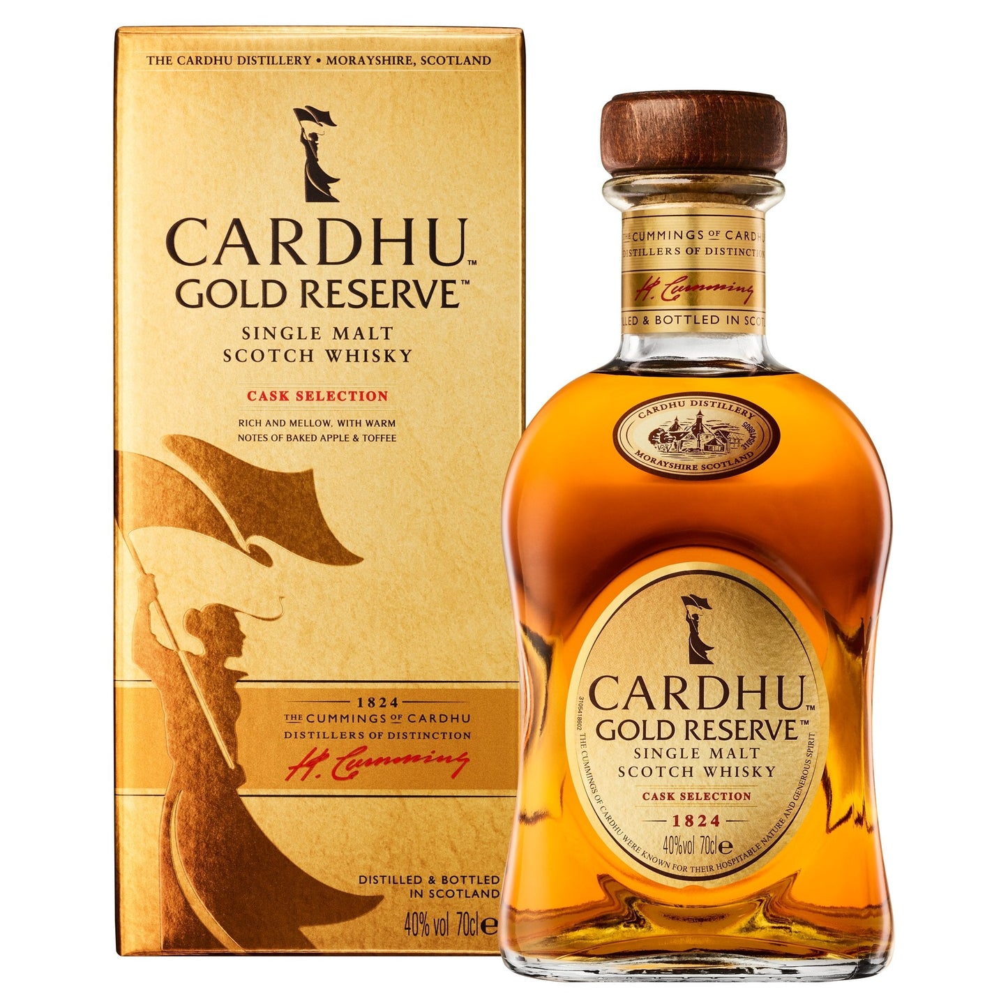 Cardhu Gold Reserve Single Malt Scotch Whisky, 70cl