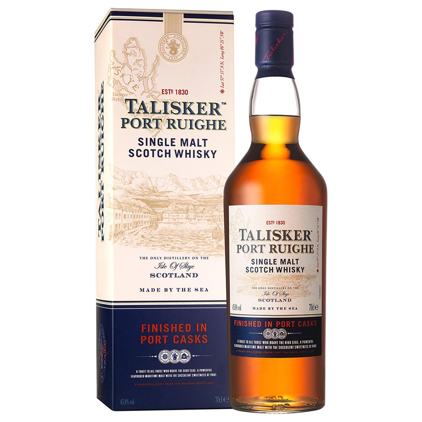 Talisker Port Ruighe Single Malt Scotch Whisky, 70cl