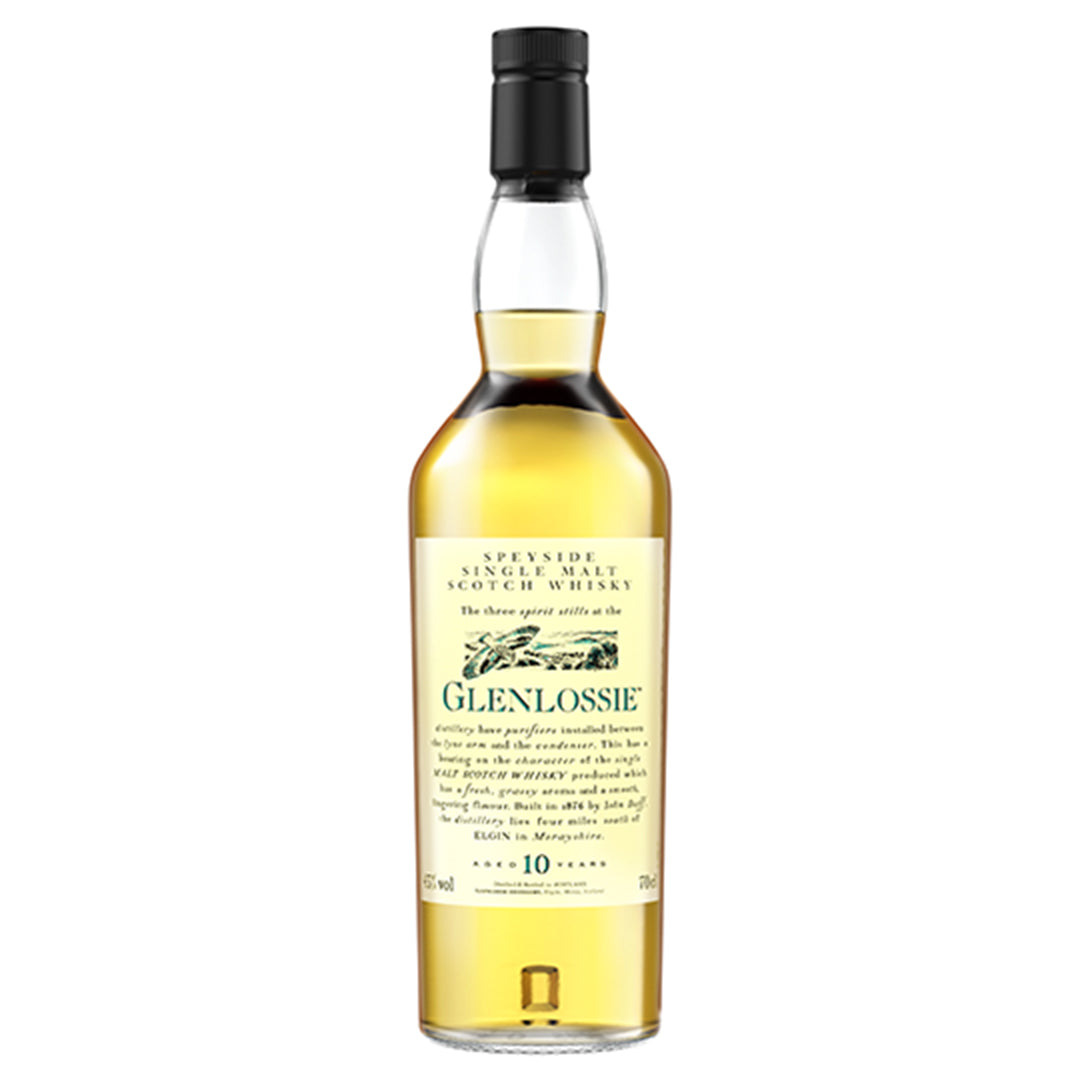 Glenlossie 10 Year Old Flora & Fauna Single Malt Whisky, 70cl