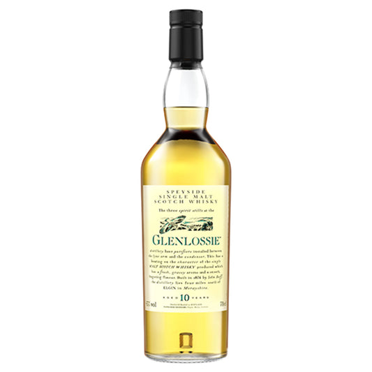 Glenlossie 10 Year Old Flora & Fauna Single Malt Whisky, 70cl